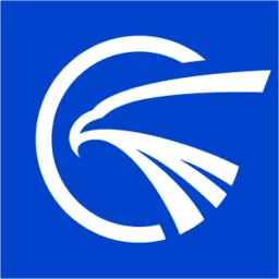 ハヤサブのアプリロゴ(青地に白のロゴマーク)